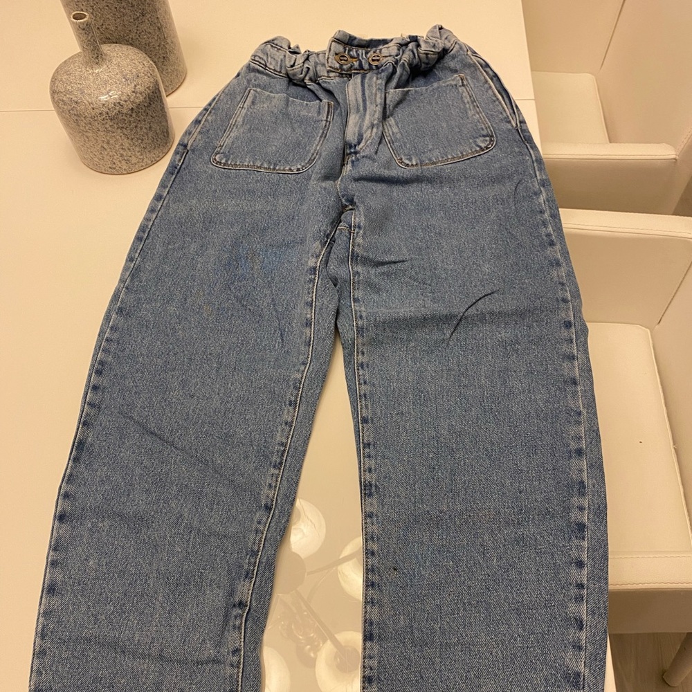 NWT Zara Baggy Jeans 0